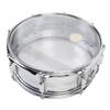 Snare Drum 14,6 x 6 Zoll Transparenter Schultergurt Übungs-Snare Drum für Anfänger für Auftritte