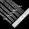 60 Meter/Rolle Doppelseitiges Vlieseline Klebstoff Stoffband Bügeleisen auf Saumband Vlieseline Netz DIY Nähen Handarbeit