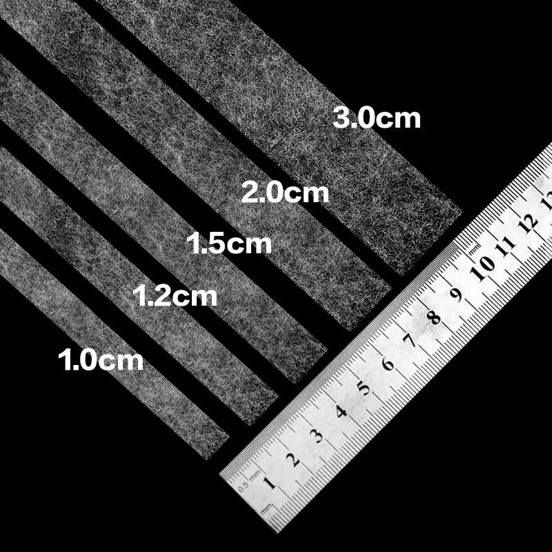 60 Meter/Rolle Doppelseitiges Vlieseline Klebstoff Stoffband Bügeleisen auf Saumband Vlieseline Netz DIY Nähen Handarbeit