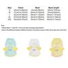Cute Print Breathable Dog T-Shirt Comfortable Cartoon Cat Traction Suit with D-ring Lightweight Pet Vest Daily Walk
