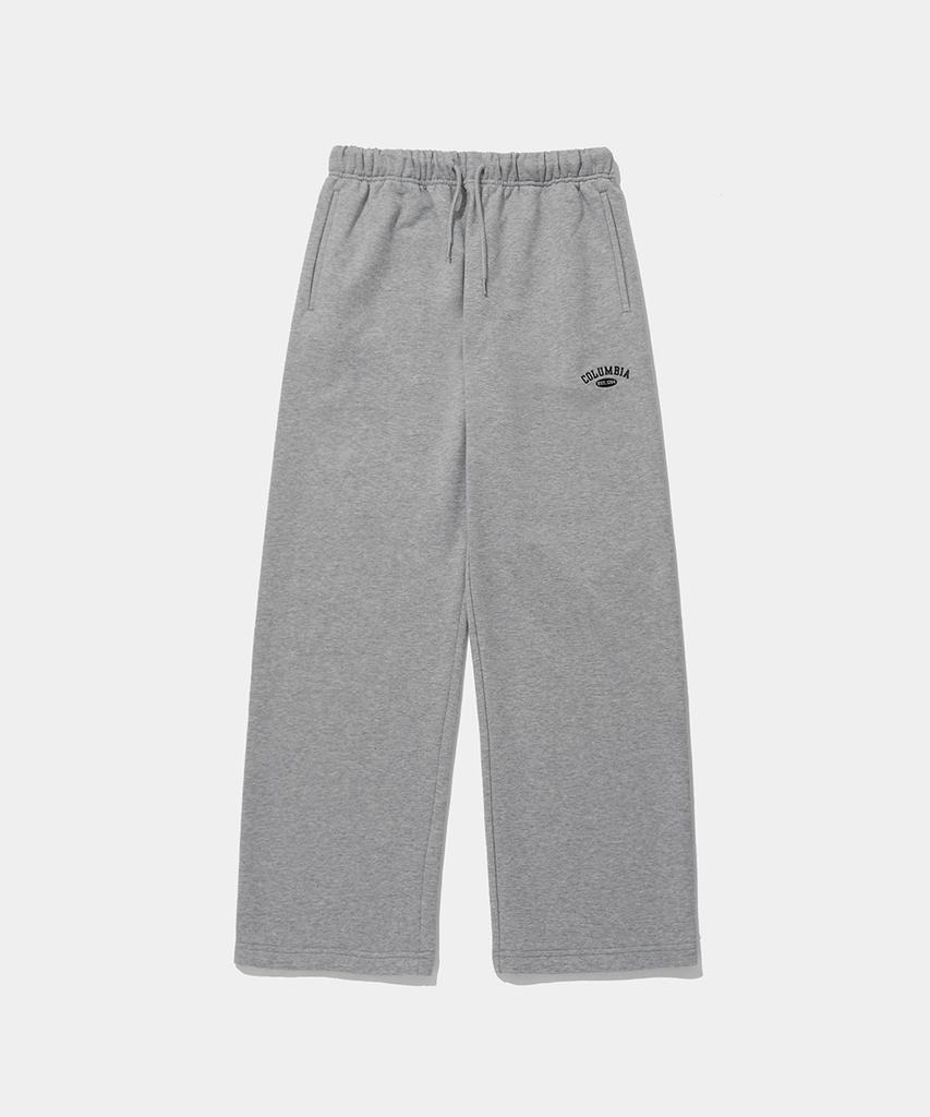 COLUMBIA UNIVERSITY Cu Arch Terry Sweatpants_Melange Gray