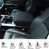 For 2010-2017 Dodge RAM 1500 2500 3500 Center Console Cover Armrest Pad Black
