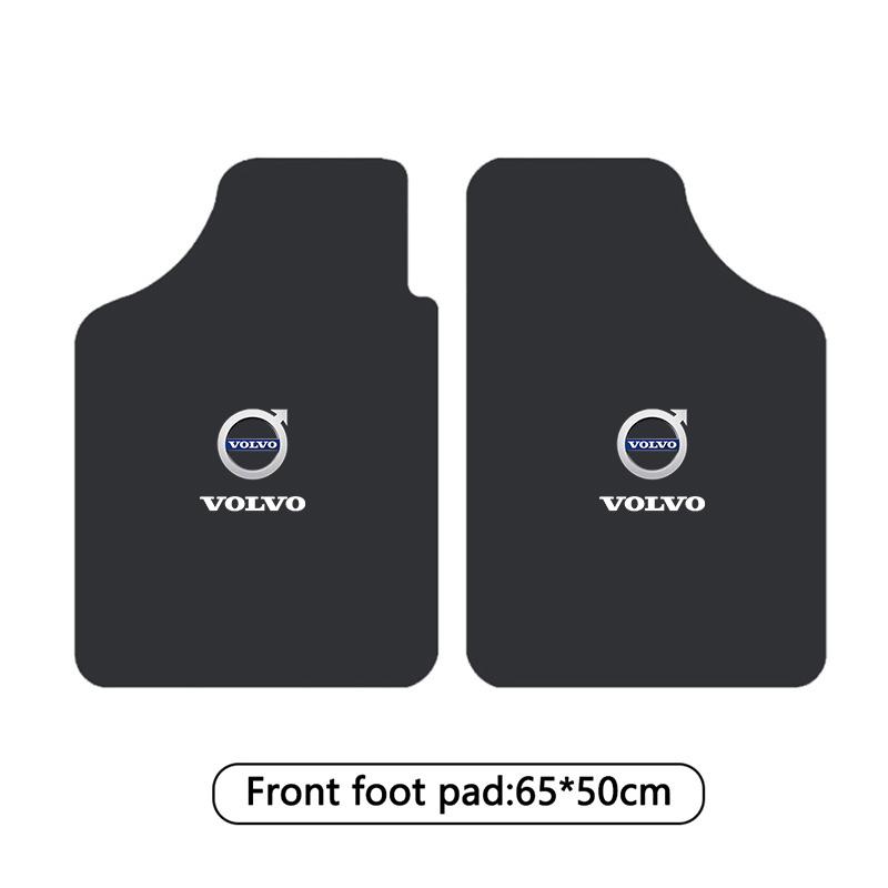2/4 Pezzi Tappetini Auto Anteriori Posteriori Tappeto Antiscivolo Protezione per Volvo Xc60 Xc90 V40 V60 S60 V50 V90 S80 C40 XC40 V70 XC70 C30