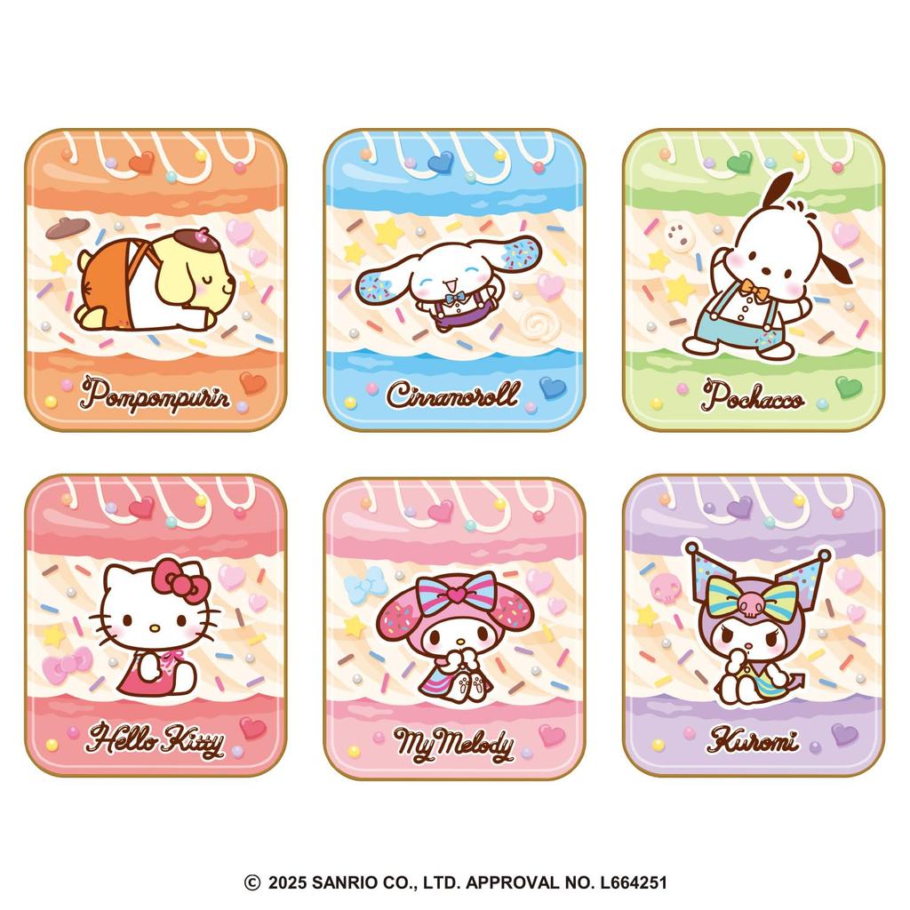 heart Kyuncho Collection Sanrio Sweets Strawberry Flavor Refreshing Set of Candy/Toy [BOX 18]