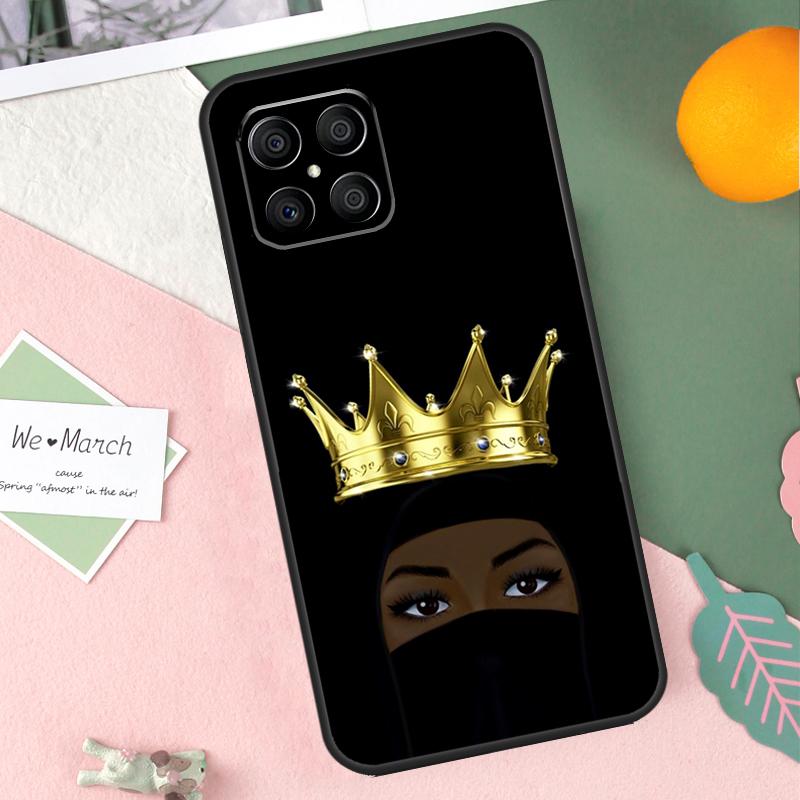 Niqab Queen Islamic Muslimah Woman Case For Honor X8b X9b X9c X9a X8a X8 X9 50 70 90 Lite Honor 200 Lite Magic 7 5 6 Pro Cover