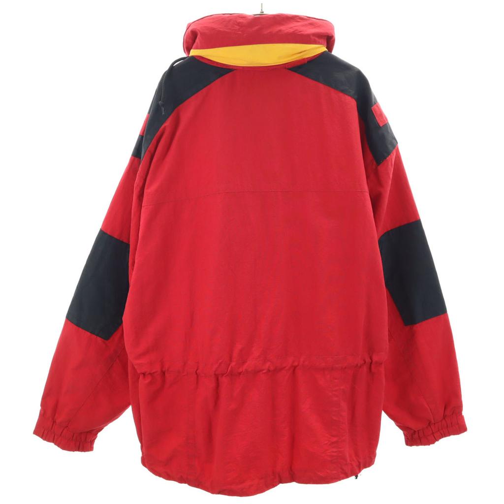 90s Old Long sleeve Anorak Parker L Red Outdoors Men's Used