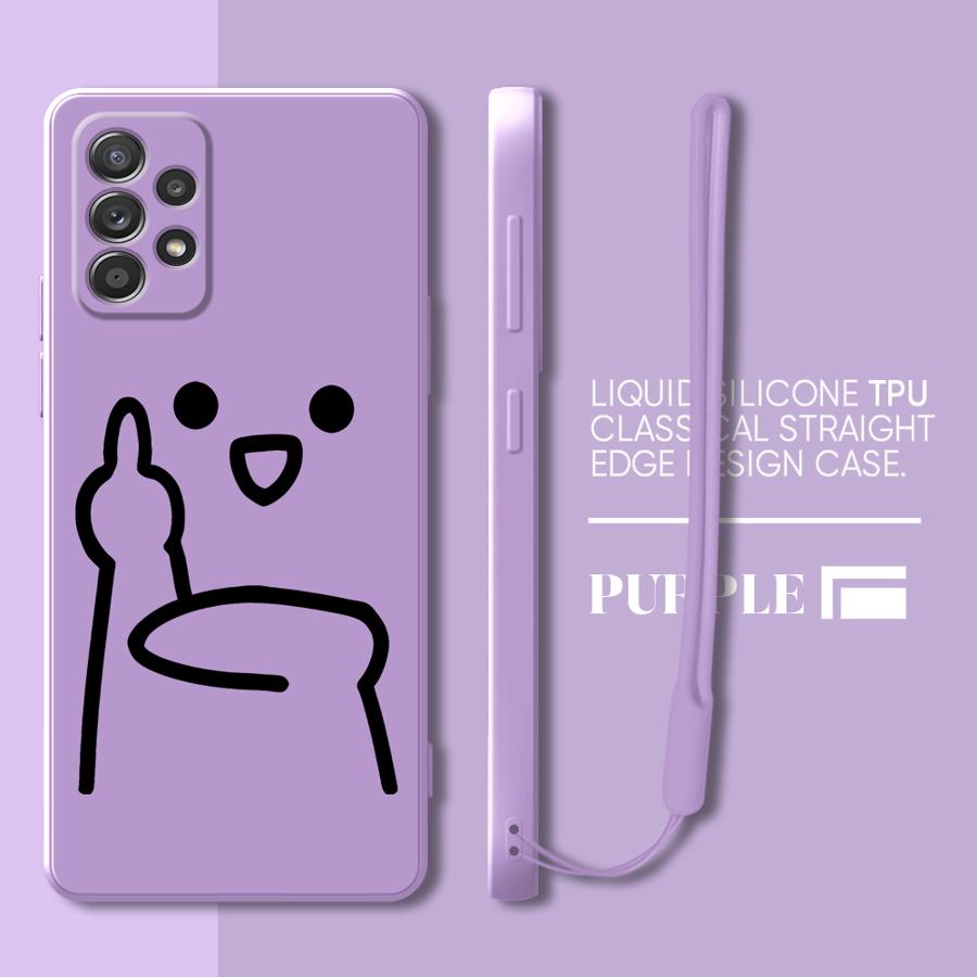 Phone Cover Case for Samsung Galaxy A50 A56 A30s A20s A06 A02s A71 A73 A03 A53 A04 A05 Funny Cartoon Matchman