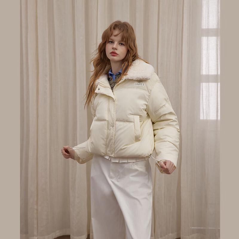 UNIFREE Women's College Style Padded Jacket