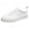 Men Sneakers Casual Shoes Men Flats Lightweight PU Leather Breathable Shoe Mens White Sports Tenis Shoes Zapatillas Hombre
