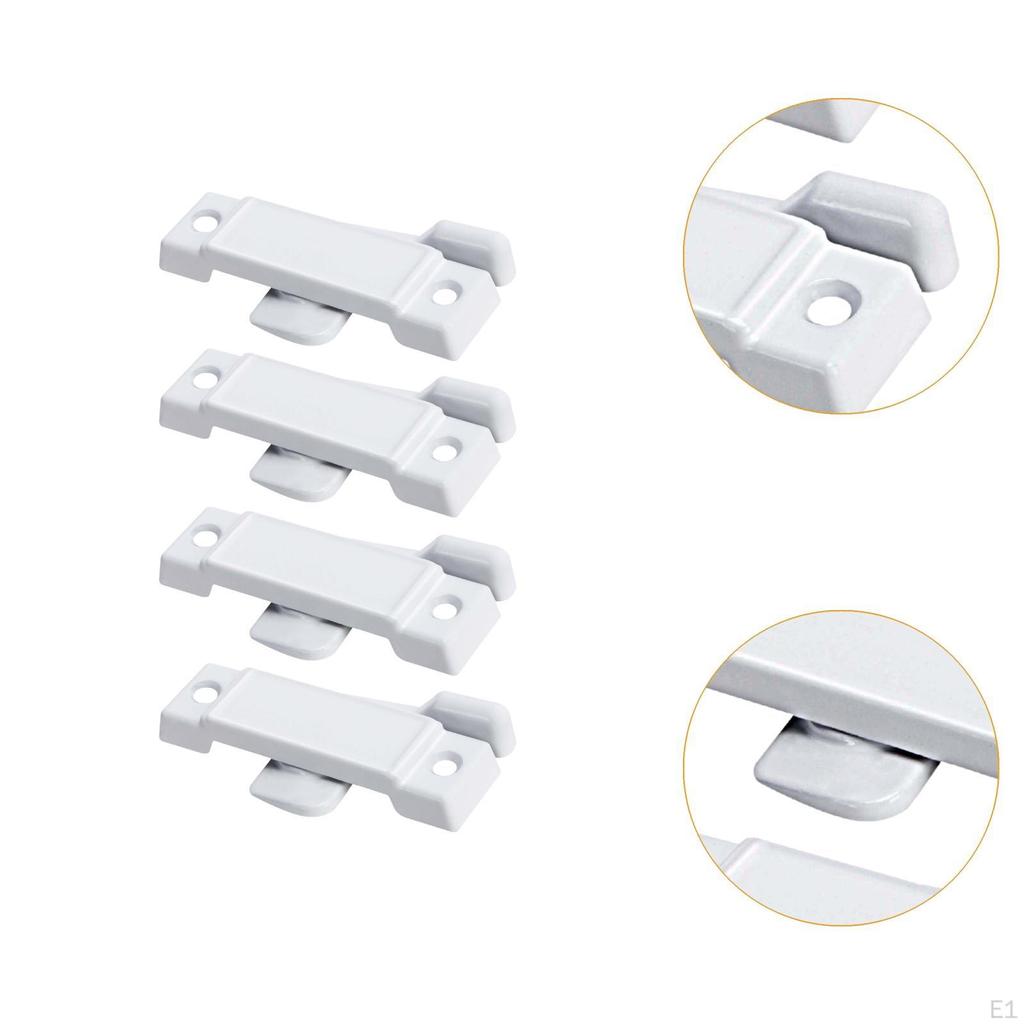 4x Window Replacement Sash Locks Keepers Latch for Classroom Single Double Hung