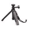 SLIK Action Stand a Mini Tripod with Extendable 305mm Compatible with Compact Cameras and with Hand Product 246924 305, 3-Way, 5-Section Pole, Tall,
