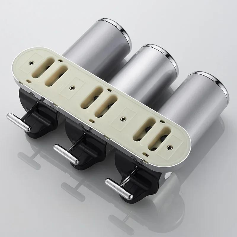 Foam Soap Dispenser Hand Sanitizer Holder Bathroom Wall Mount Soap Shampoo Head Shower Liquid Dispenser For Bathroom Accessories