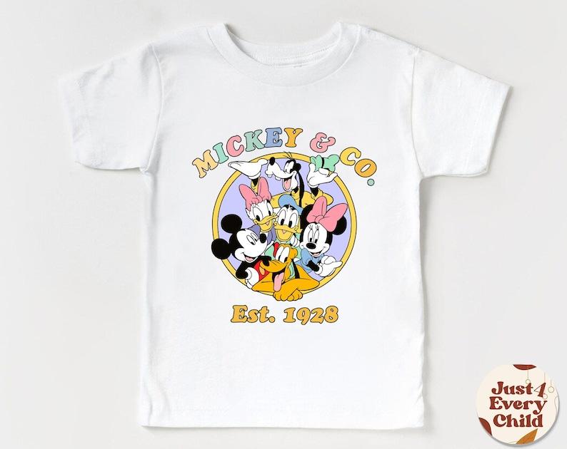 Mickey Shirt for Toddler, Kids Tee, Happy Kids Shirt 130