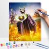 Disney Digital Oil Painting Maleficent Art Handmade Diy Gift Home Decoration