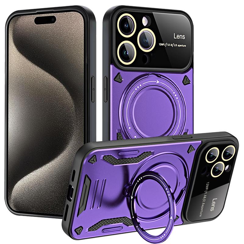 For iphone 11 Armor Matte Case For iphone 11 Pro Max Cover Ring Magnetic Stand Holder Shockproof Shell Coque Fundas 11 Pro Cases