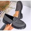 Fashion 2025 Shoes Women Plus Size Loafers Women British Style Platform Shoes Office Ladies Light Casual Designer Shoes Zapatos De Mujer
