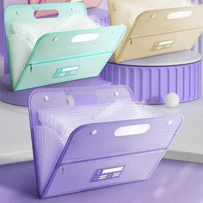 Carpeta tipo sobre impermeable con clasificación de capacidad, carpeta de archivo A4, carpeta de almacenamiento de papel de prueba, organizador de archivos, bolsa para documentos