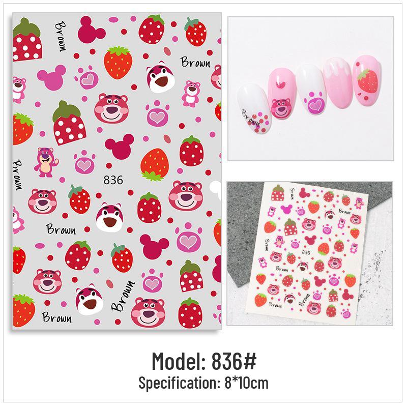 Adorable Pet Nail Decals: Rabbit, Puppy, Kitten Stickers