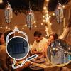 DIY Solar Lights Replacement Top Black Outdoor Solar Decorative Light  Pathway Lighting