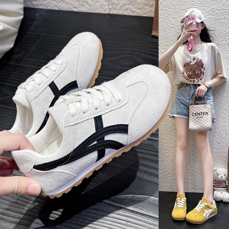 Forrest Gump Training Shoes Women's Shoes 2025 New Popular Summer Thin Super Fire Versatile Little White Sports and Leisure Shoes