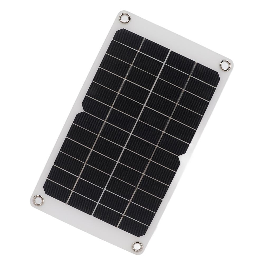 High Efficiency Portable Solar Panel 8W 12V Solar Panel Kit Solar Battery Charger  Outdoor Use