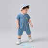 Minibala Baby Cotton Denim Romper