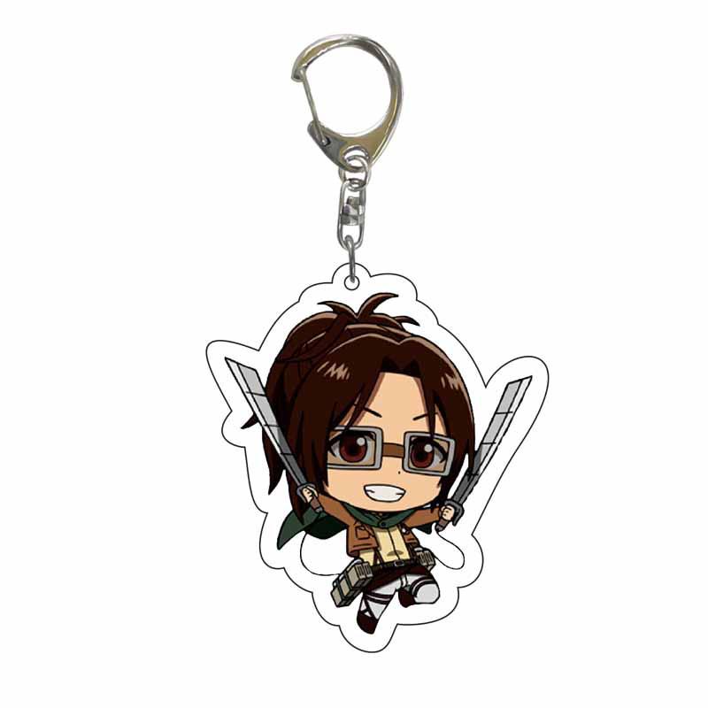 Attack On Titan Anime Acrylic Keychain Pendant - Creative Jewelry Gift