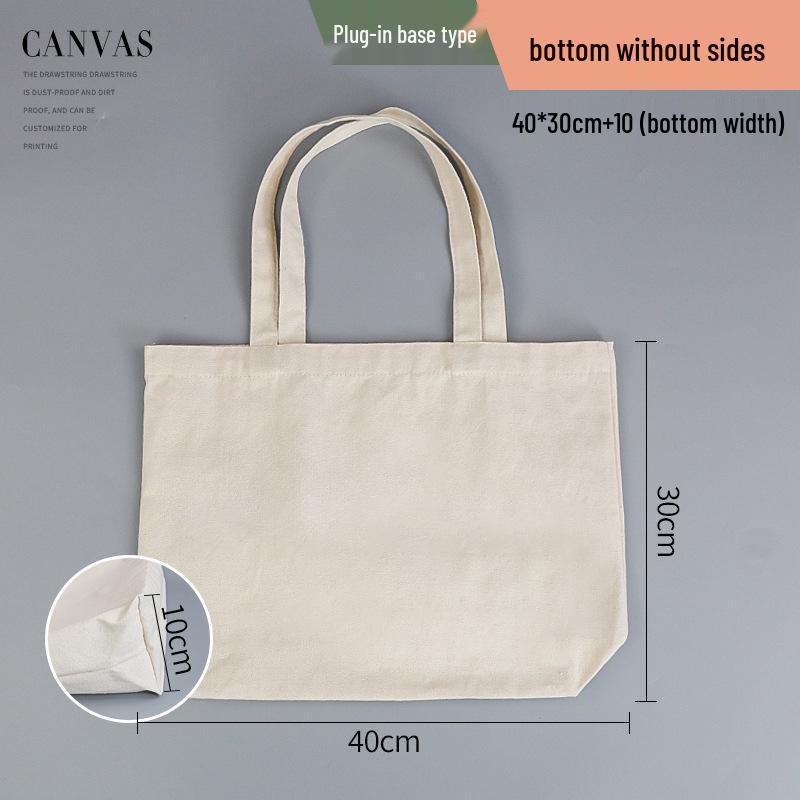 Custom Wear-Resistant Graduation Souvenir Canvas Tote Bag with Ribbon