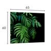 PANEL SZKLANY DO KUCHNI 65x60 Monstera