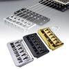 Multifuntional String Spacing Electric Guitar Bridge with Metal Construction Suitable for Optimal Sound Projection