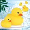 [KaroKak] Small Ducks Scoop Game with Squeak - Cute Yellow Ducks, Squeaky, Fun, Safe, Water Play, Bath Time, Kids & Adults - Yellow Ducks (1 Extra
