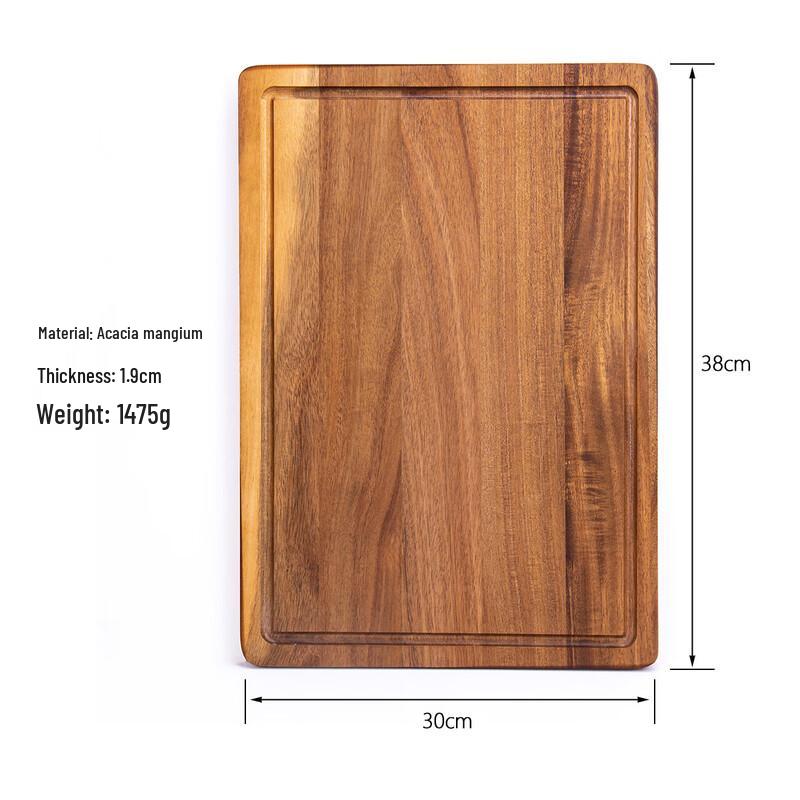 Многофункциональная сервировочная и разделочная доска из акации