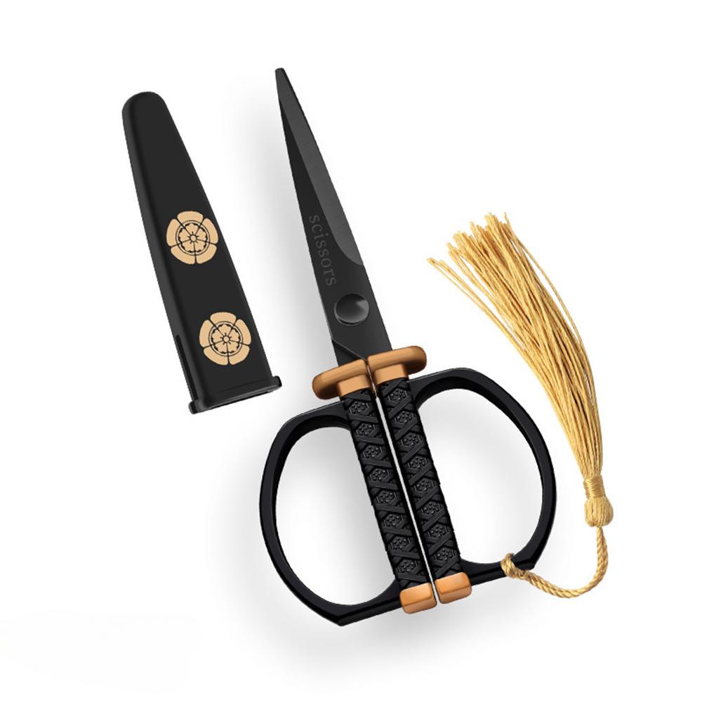 

Профессиональные швейные ножницы из нержавеющей стали, винтажные многофункциональные мини-ножницы, безопасный резак для шитья ткани для домашнего офиса чёрный