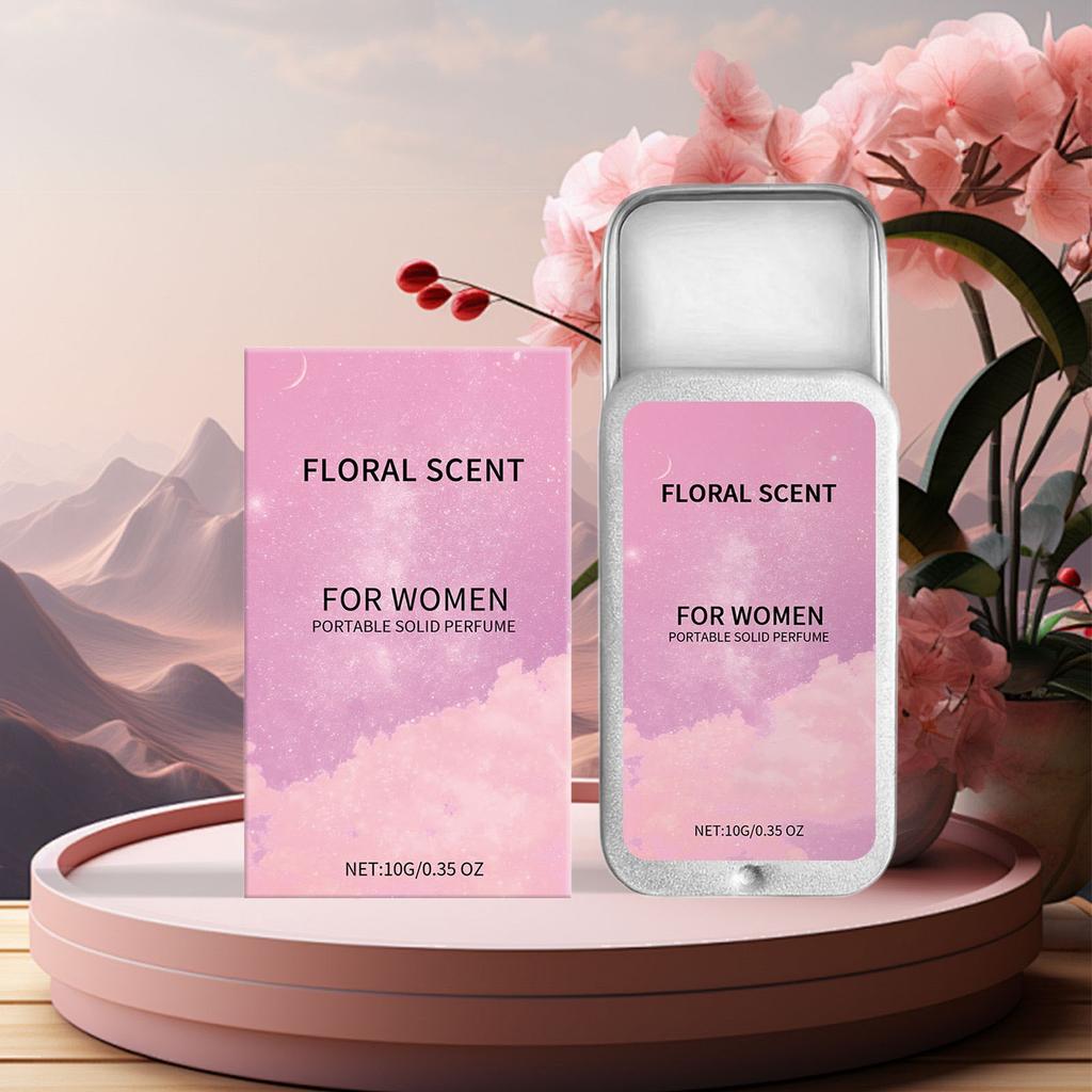 Solid Perfume Balm ,solid Balm Attractant Attraction Balm Portable Compact To Refill Anytime Perfect Gift For Women And Men 10g