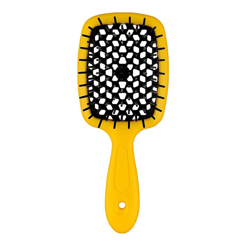 

Щетка для волос желтый с черным Super Brush Janeke