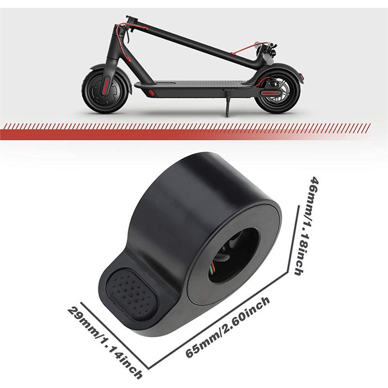 8.5-Inch Electric Scooter Throttle for M365 Pro - Finger Dial Interface Accelerator