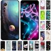 For Xiaomi 12 Lite Case Soft Silicone TPU Space Protective Back Cover For Xiaomi Mi 12 Lite Cases 12lite Printed Marble Shells