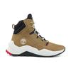 Timberland Madbury Series New Year Edition Leather High-Top Running Shoes Men sneakers Dark-Beige A2PTYW