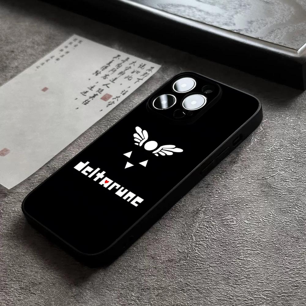 

D-Deltarune Phone Case For 17 Pro Max For Iphone 14 16 Pro Max 12 15 11 13 Pro Xr X Xs 8 7 Plus Back Cover iPhone16ProMax
