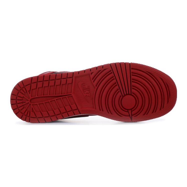 Jordan 1 Mid Gym Red Black GS 554725-610