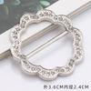 Multifunctional Dress Hem Scarf Brooch Pin Decorative Clips for Women's Clothing
