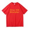Benson Boone ONE HIT WONDER Camiseta Misma Ropa Hombre/mujer Ropa Vintage Harajuku Camisetas de Alta Calidad para Amante