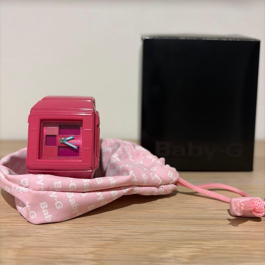 Baby-G pink digital watch