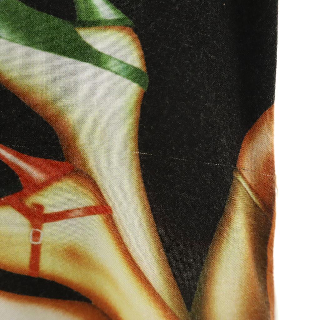 Supreme 15SS Heel Pattern Short Sleeve Open Collar Shirt L Open Collar Men's Used