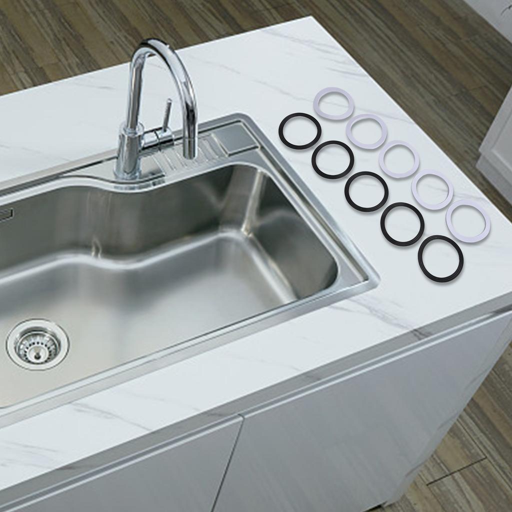 Easy Installation Sink Cover Leak Prevention Kitchen Drain Seals Sink O Ring 110mm Compatibility Easy Installation
