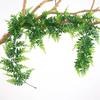 175cm/68.9in Artificial Plants Vines Fake Haing Plants Plastic Fern Leaves Wall Foliage Tropical Fern Plants for Home Garden