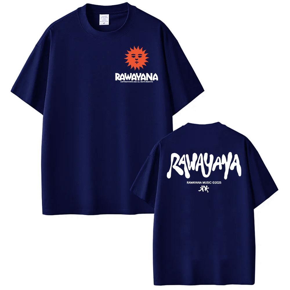Rawayana Donde Es El After Music Album T Shirt Streetwear Unisex Women Retro Fashion Oversized Tshirts Pure Cotton Casual T Shirts