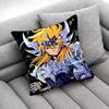 S-Saint Seiya Knights Zodiac Throw Pillow Case For 45X45Cm 40X40Cm 55X55Cm 50X50Cm 30X30Cm Square Car Pillowcase Shell