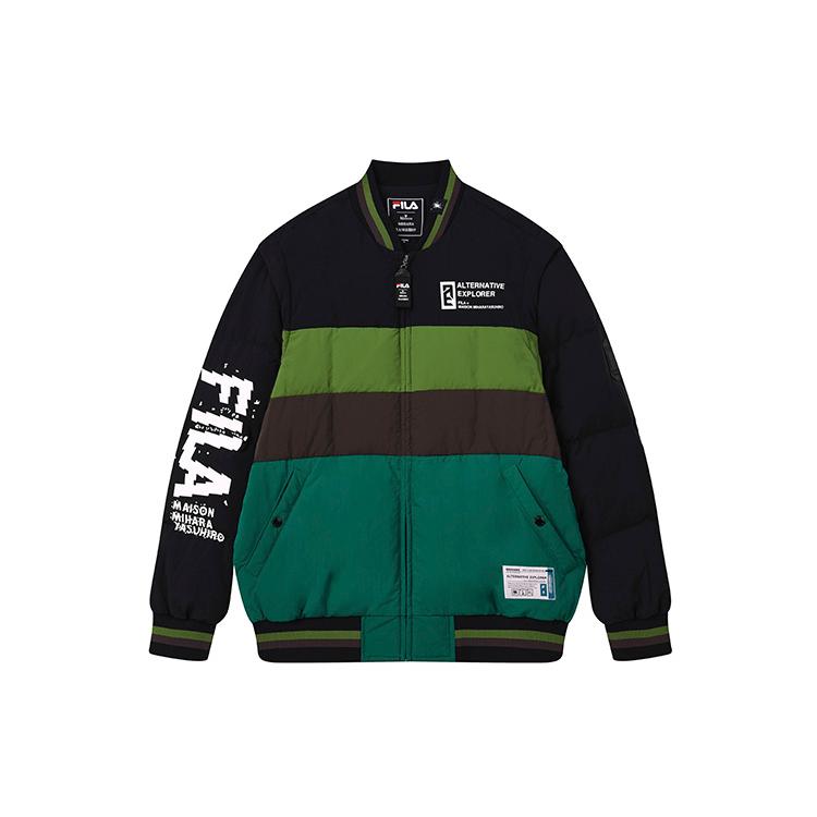 

New FILA Down Jacket Men s Jet Black F11M243901F-BK XL