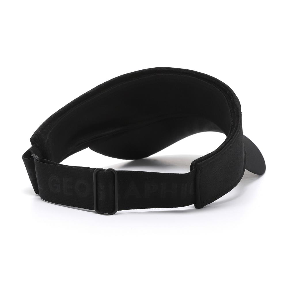NATIONALGEOGRAPHIC N252Aha510 High Frequency Logo Sun Visor Black